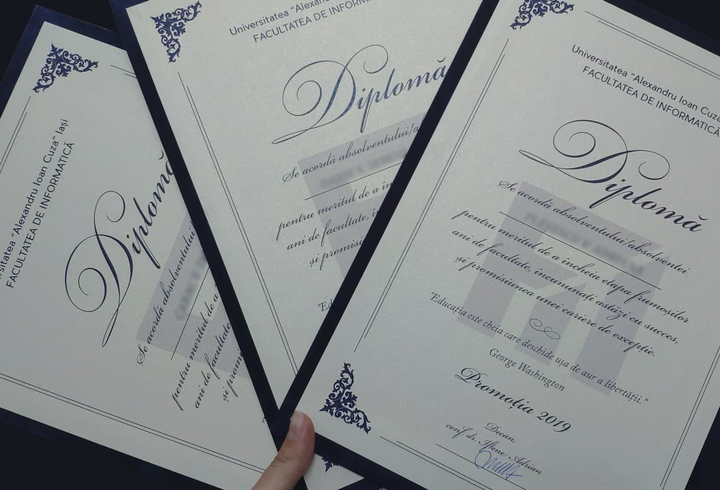 Sfârșitul facultății pe gustul studenților